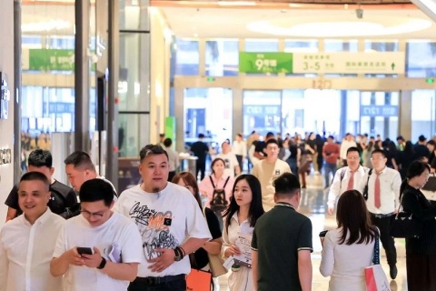 中国(广东)国际家具机械及材料展展会现场图片