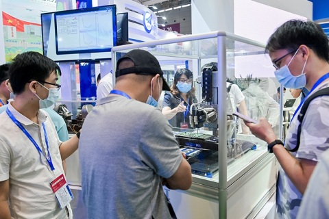 深圳信息通信展展会现场图片
