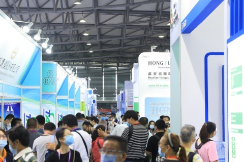 中国上海国际胶粘剂及密封剂展览会展会现场图片