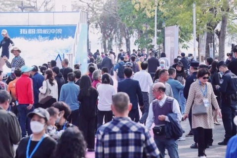 广州国际游艇展览会展会现场图片