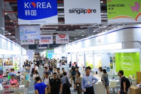 中国(上海)童装展览会展会现场图片