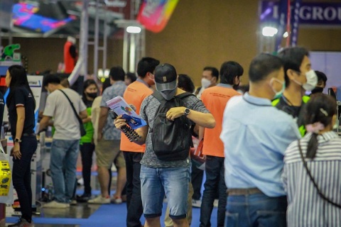印尼雅加达广告展览会展会现场图片
