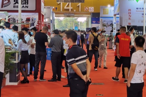 广州国际管材展览会展会现场图片