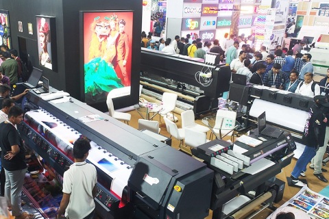 印度孟买广告标识展览会展会现场图片