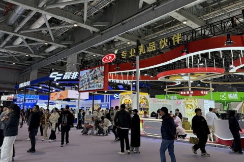上海国际连锁加盟展览会春季展会现场图片