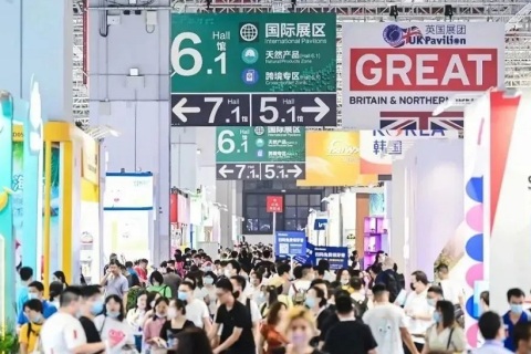 上海孕婴童食品展览会展会现场图片
