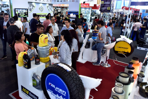 秘鲁利马汽配展览会展会现场图片