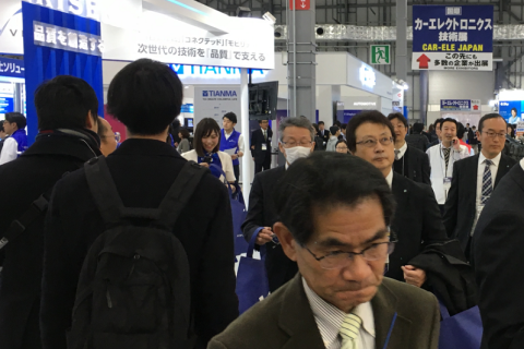 日本东京汽车电子技术展览会展会现场图片