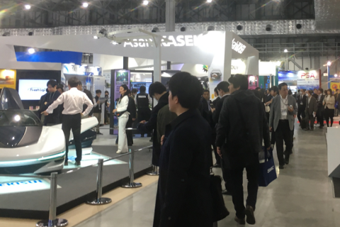 日本东京汽车轻量化技术展览会展会现场图片