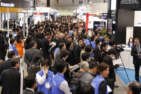 日本东京自动驾驶技术展览会展会现场图片
