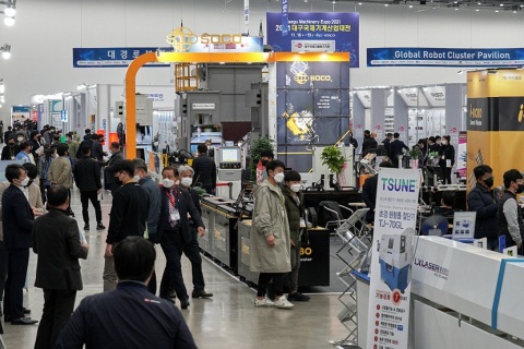 韩国釜山工业机械展览会展会现场图片