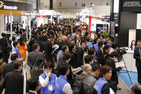日本东京车联网技术展览会展会现场图片