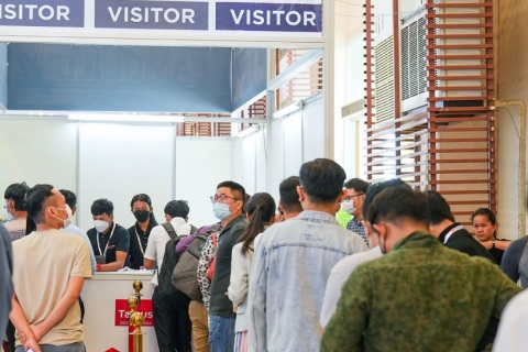 柬埔寨太阳能光伏展览会展会现场图片