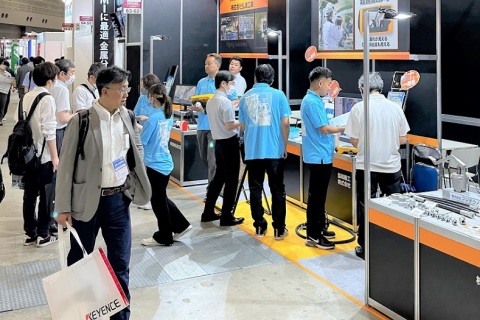 日本名古屋航天技术及零部件展览会展会现场图片