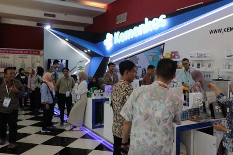 印尼雅加达眼镜展览会展会现场图片