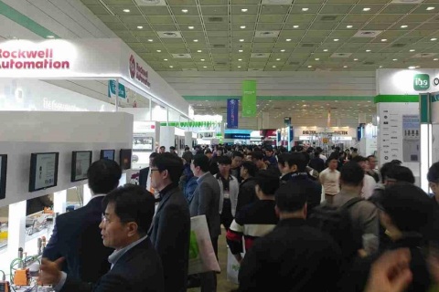 韩国首尔自动化、传感器、大数据、智慧物流展展会现场图片