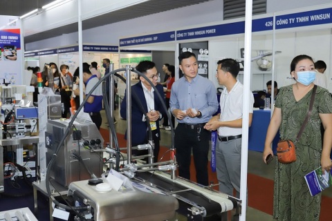 越南胡志明食品加工包装机械展览会展会现场图片