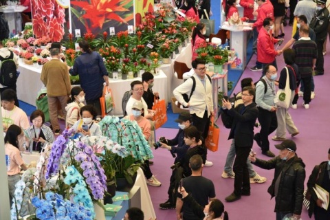 中国（北京）国际花卉园艺展览会展会现场图片