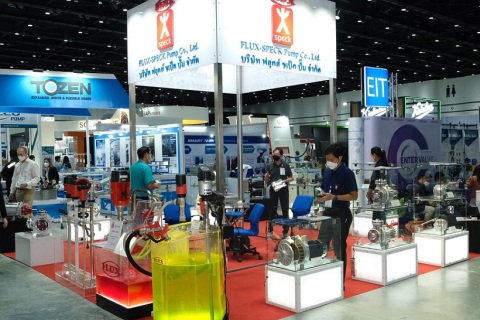 泰国曼谷电力电子电器产品展展会现场图片