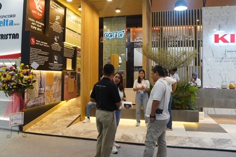 印尼雅加达建筑建材展览会展会现场图片