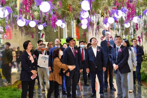 中国(上海)国际花卉园艺展览会展会现场图片