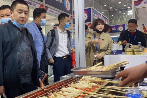 良之隆武汉预制菜加工、包装机械展览会展会现场图片
