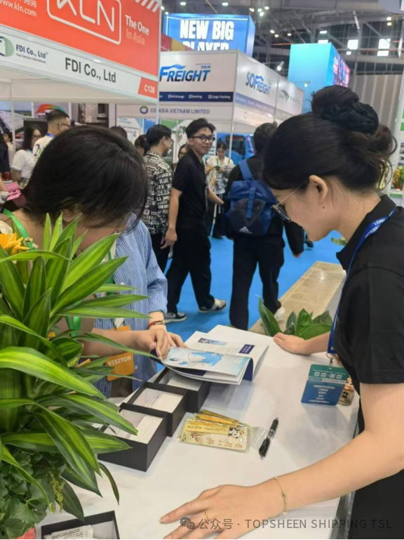 扬帆越南,共启新程—TOPSHEEN亮相2025越南国际物流展