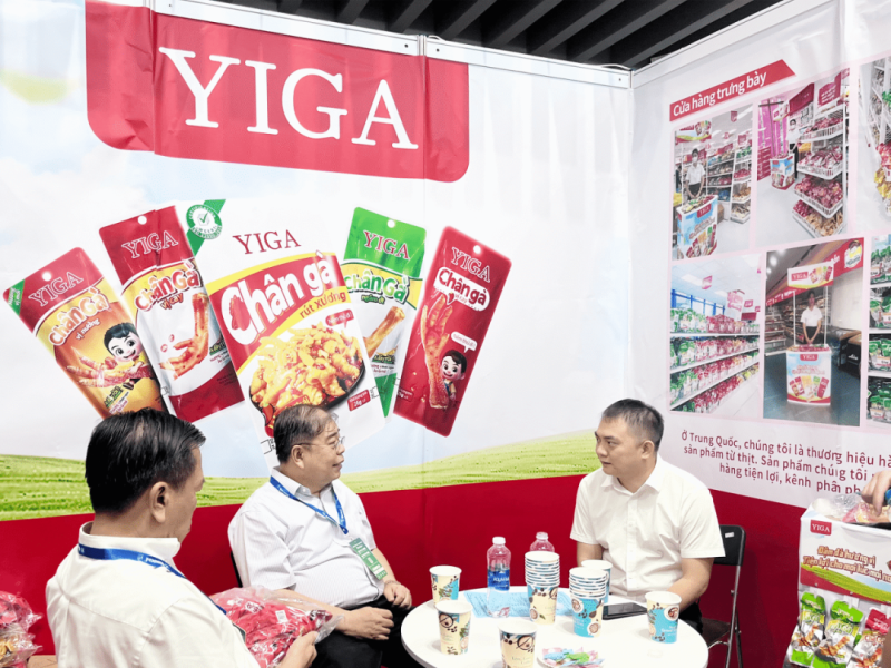 实力圈粉!亿家馨闪耀2025年越南国际食品展,加速布局全球市场
