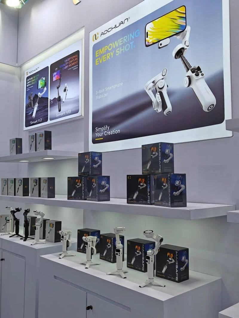 香港2025秋季消费电子展,奥川稳定器期待在现场与您相聚!