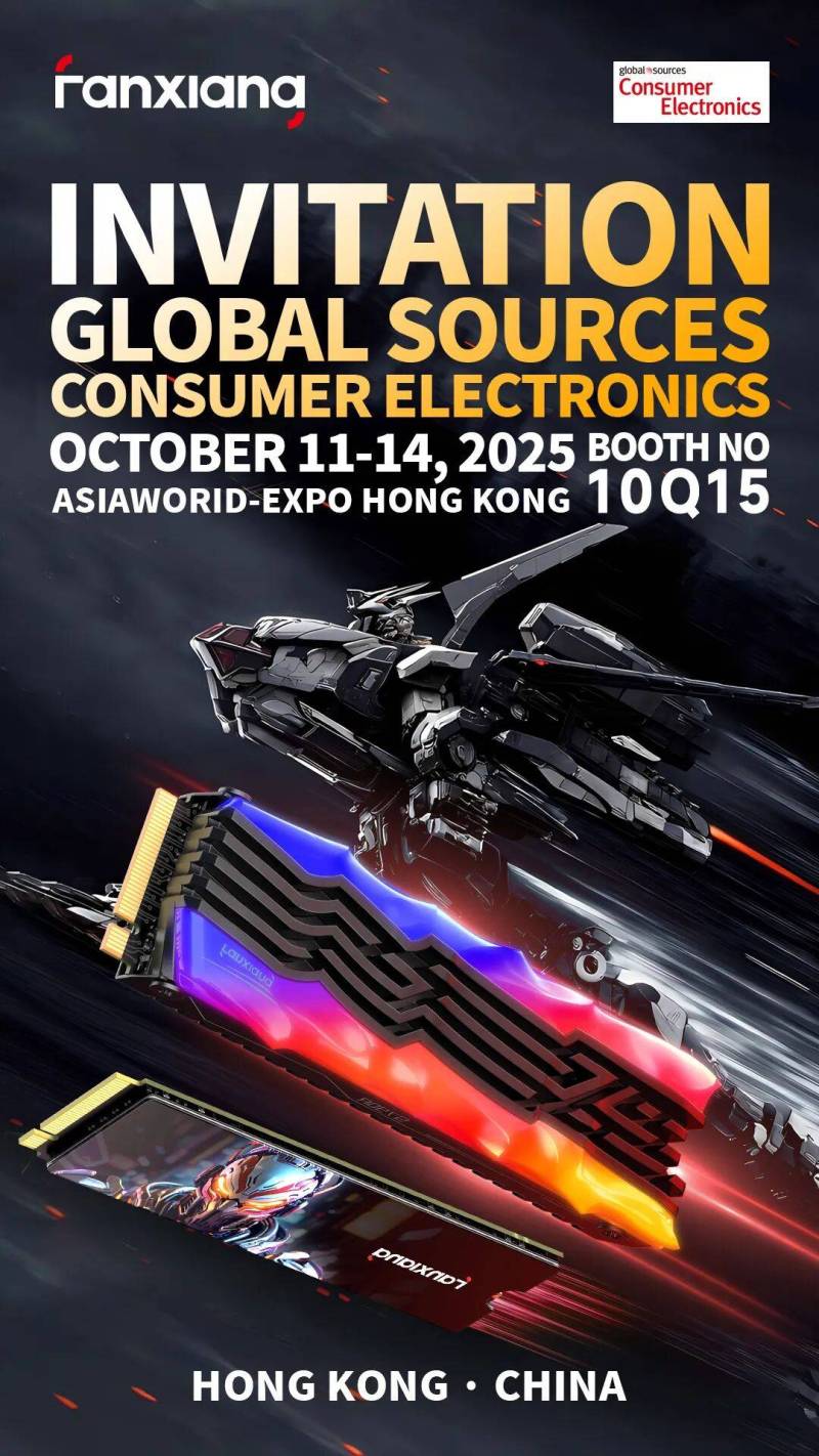 邀请函 | 梵想诚邀您共聚2025年香港环球资源电子展,共拓亚洲消费电子新商机