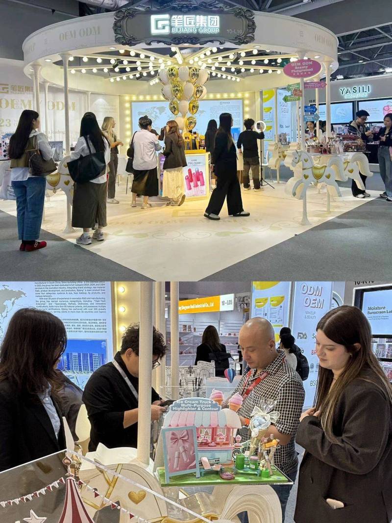 广州笔匠参加2025年香港亚太美容展,现场多主题大秀