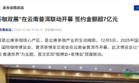 【聚焦】茶咖飘香 双会并举 中央及省级媒体聚焦2025中国（普洱）国际咖啡博览会与普洱茶博览交易会