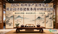 2026年郑州茶产业博览会：郑州展台搭建工厂如何选择？