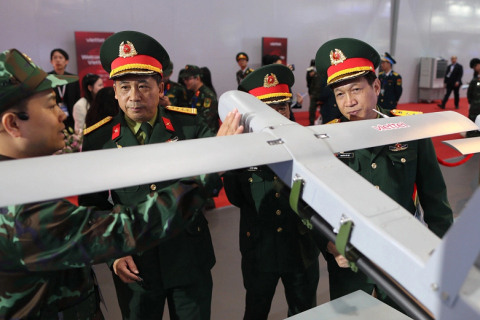 越南河内低空经济及通用无人机展览会展会现场图片