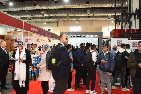 非洲(埃及)电梯展览会展会现场图片