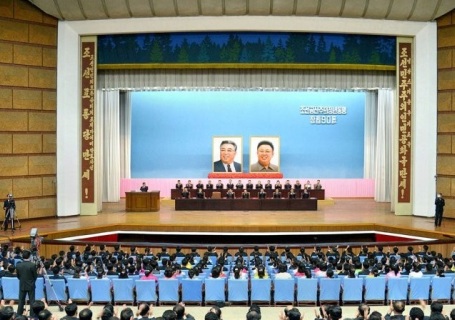 朝鲜平壤青年中央会馆会展中心图片