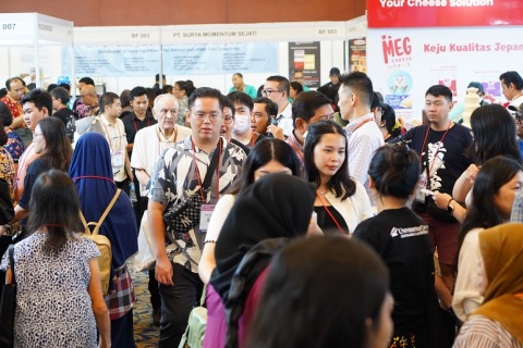 印尼食品、果蔬、咖啡、餐饮展览会展会现场图片