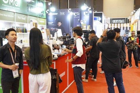 印尼食品、果蔬、咖啡、餐饮展览会展会现场图片