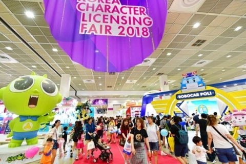 韩国首尔卡通授权展KCLF展会现场图片