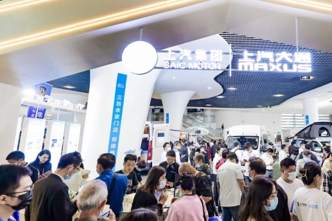 广州房车展展会现场图片