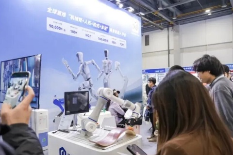 中国(上海)具身智能机器人产业大会暨展览会展会现场图片