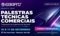 巴西圣保罗国际表面处理展览会：EBRATS 2026将举办铝表面处理技术商务讲座