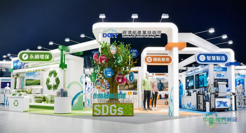经济部产业技术司携六大法人亮相TITAS 2026 中国台北国际纺织展
