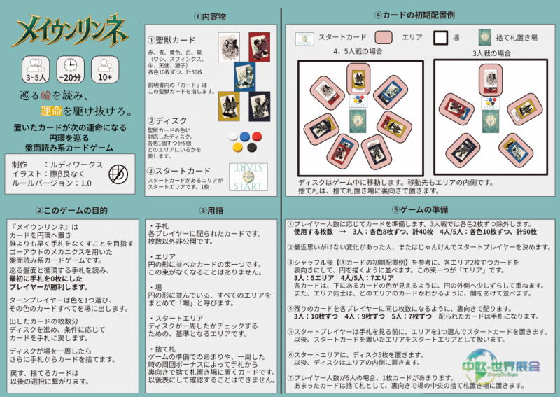 日本千叶市国际春季游戏市场展览会:鲁迪工坊公开新作《梅温林内》说明书