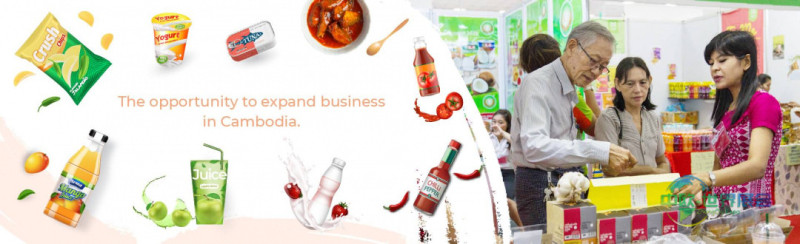 柬埔寨金边国际食品博览会：柬埔寨食品展在金边钻石岛展馆迎来食品贸易新机遇